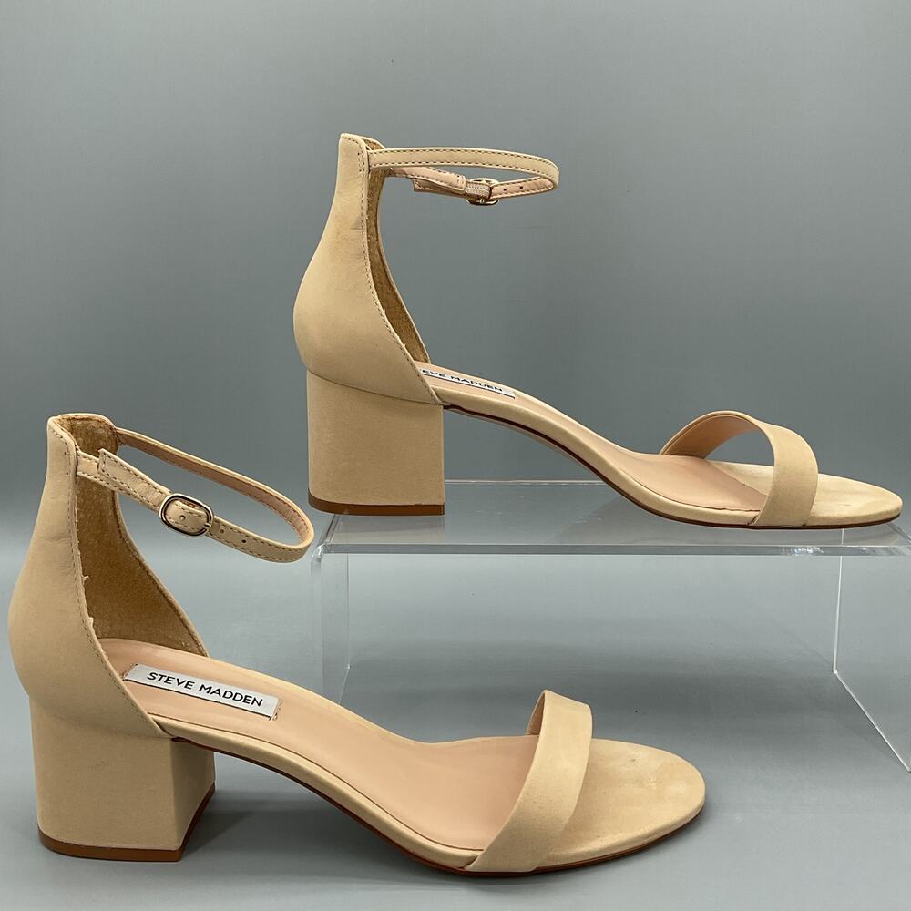 Steve Madden Women’s Irenee D’Orsay Sandals Beige Size 9.5M